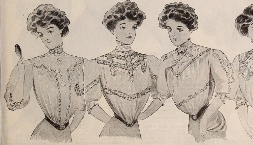 An illustration from [Catalog]., 1908, leaf 38