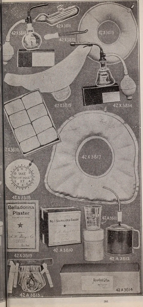 An illustration from [Catalog]., 1908, leaf 382