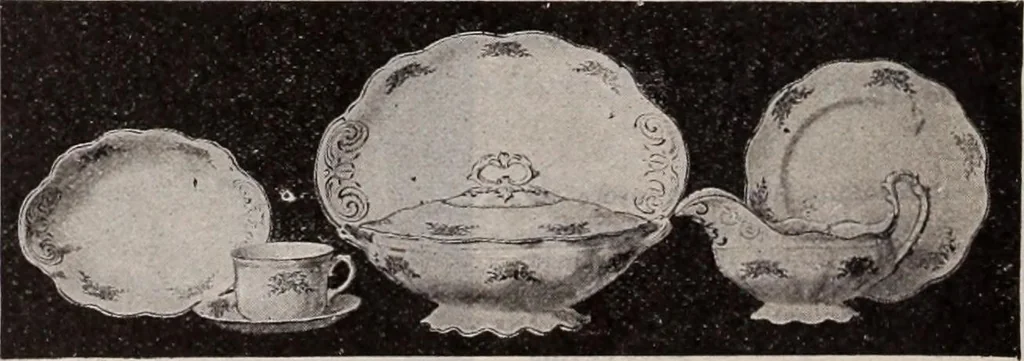 An illustration from [Catalog]., 1908, leaf 405