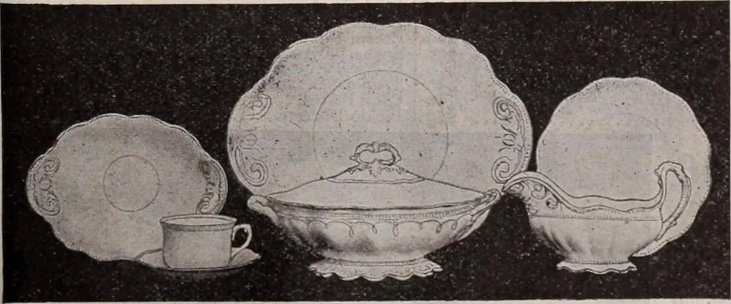 An illustration from [Catalog]., 1908, leaf 408