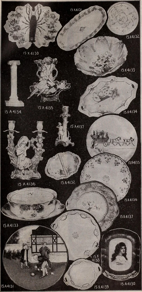 An illustration from [Catalog]., 1908, leaf 414