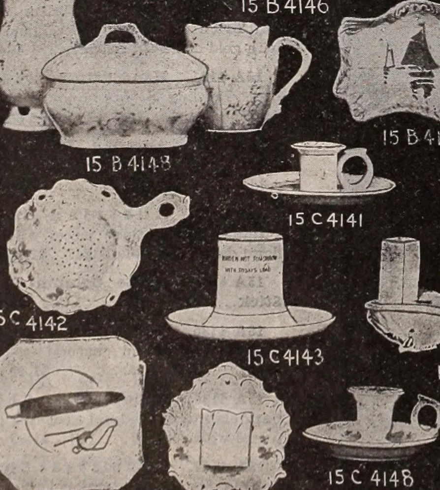 An illustration from [Catalog]., 1908, leaf 415