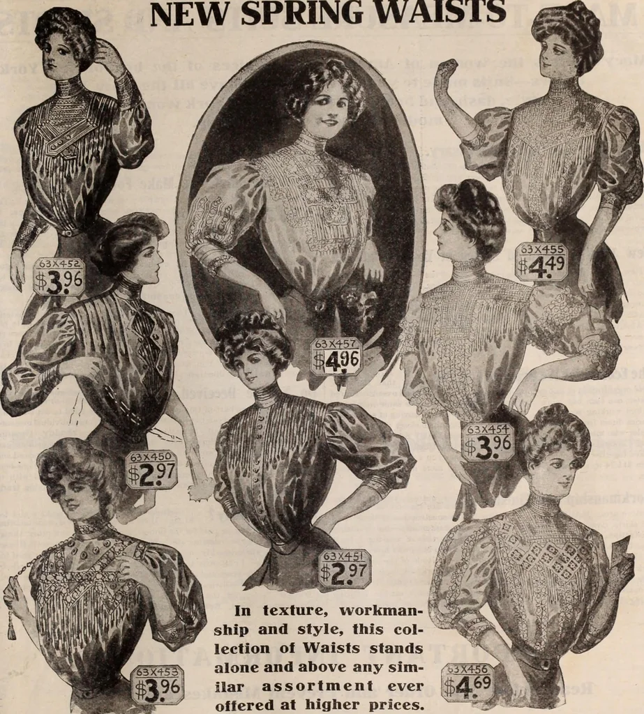 An illustration from [Catalog]., 1908, leaf 44