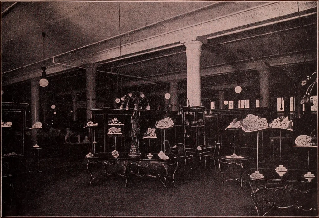 An illustration from [Catalog]., 1908, leaf 6