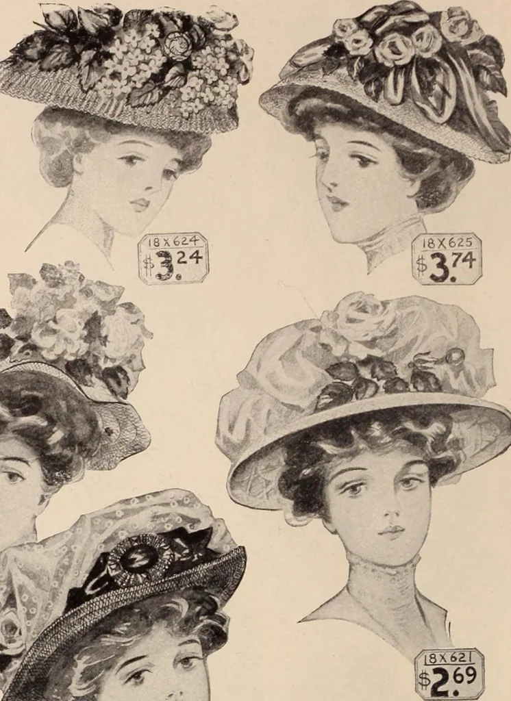 An illustration from [Catalog]., 1908, leaf 61