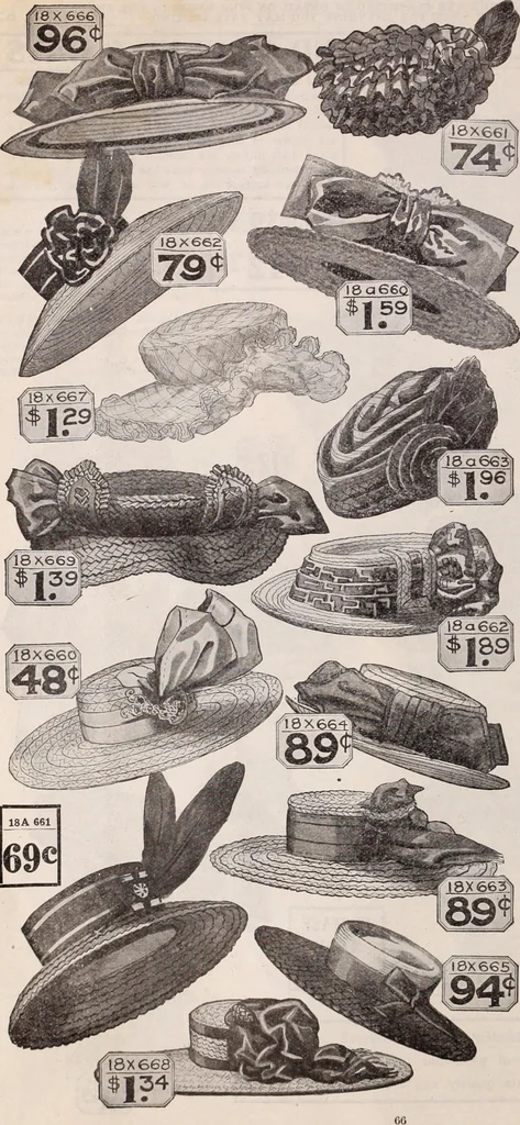 An illustration from [Catalog]., 1908, leaf 65
