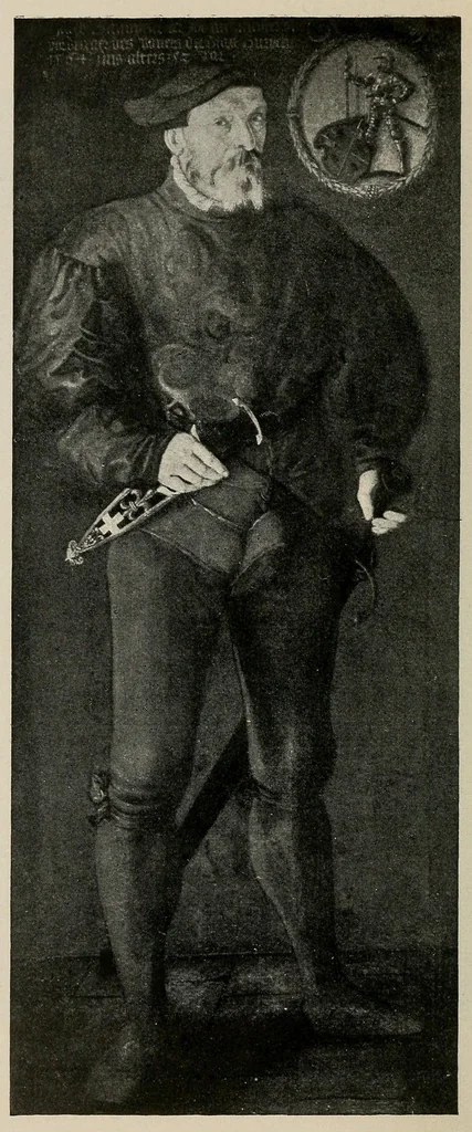 An illustration from Catalog der öffentlichen Kunstsammlung von Basel .., 1904, leaf 124
