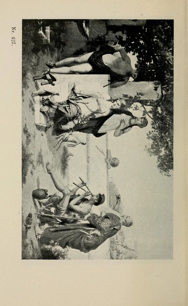 An illustration from Catalog der öffentlichen Kunstsammlung von Basel .., 1904, leaf 132