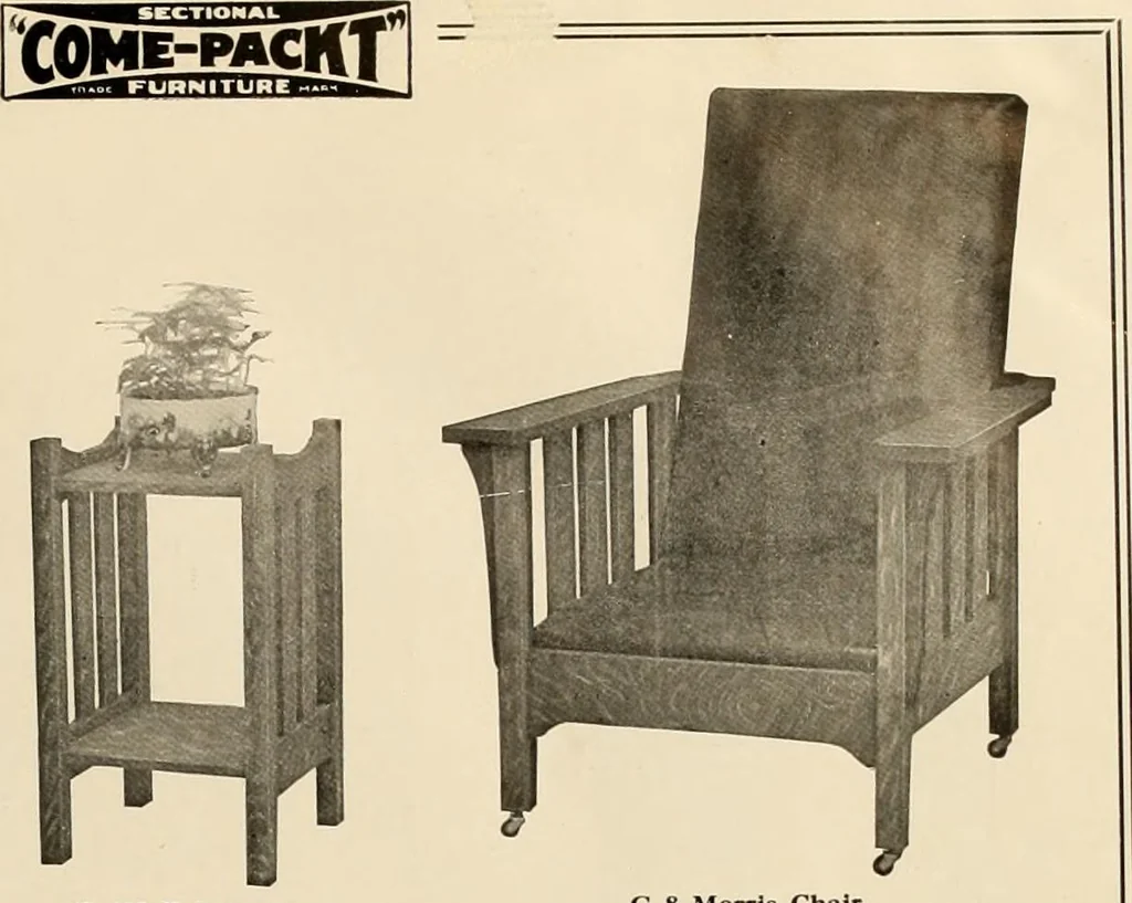 An illustration from Catalog "F" / Come-Packt Furniture Company., 1910, leaf 10