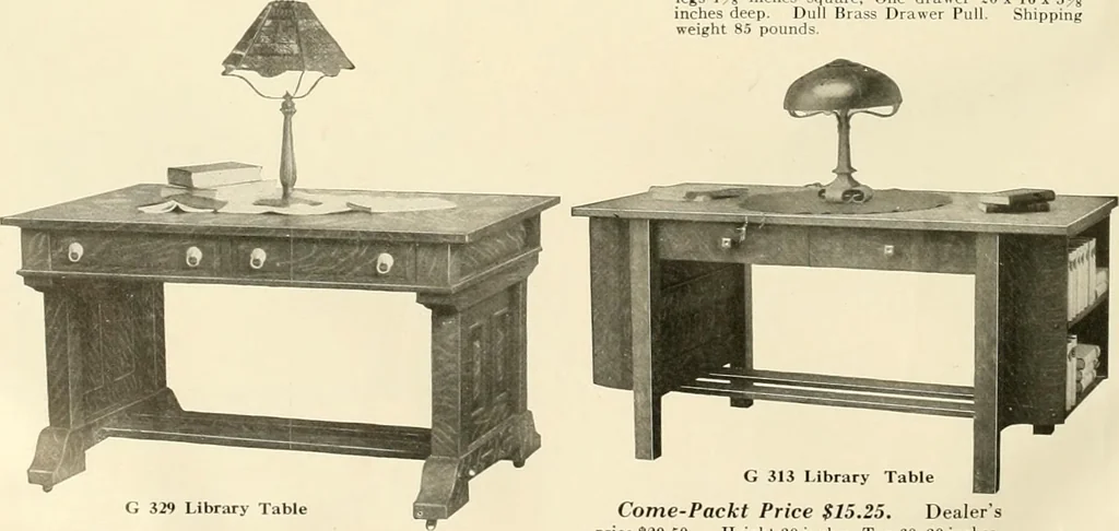 An illustration from Catalog "F" / Come-Packt Furniture Company., 1910, leaf 19
