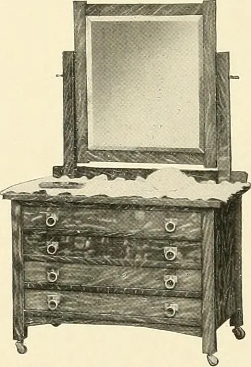 An illustration from Catalog "F" / Come-Packt Furniture Company., 1910, leaf 21