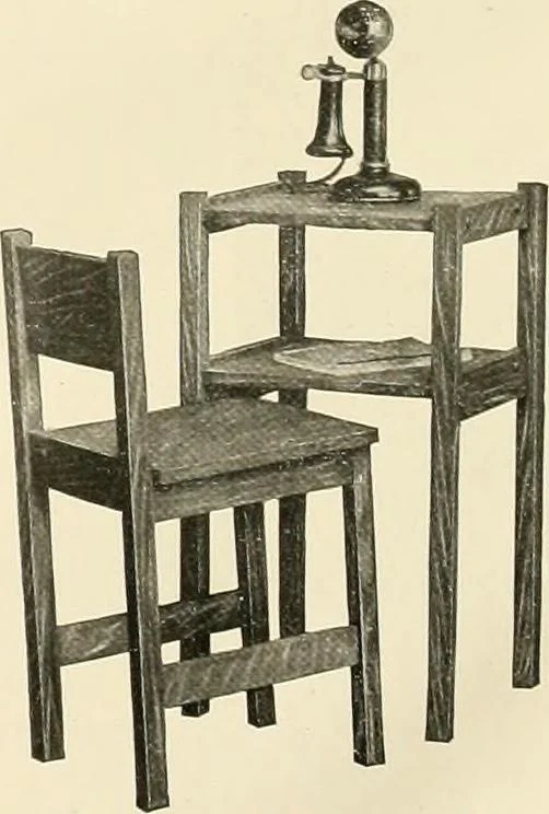 An illustration from Catalog "F" / Come-Packt Furniture Company., 1910, leaf 21