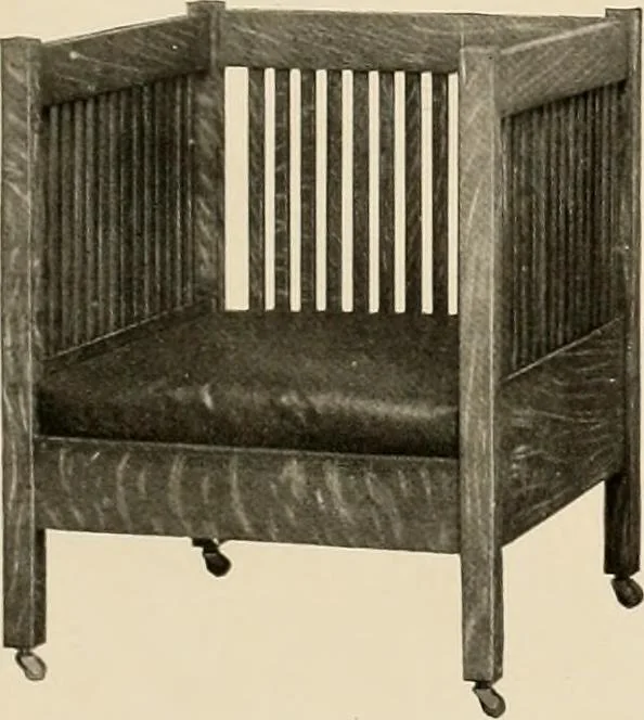 An illustration from Catalog "F" / Come-Packt Furniture Company., 1910, leaf 24