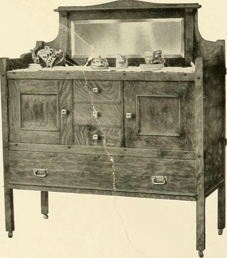 An illustration from Catalog "F" / Come-Packt Furniture Company., 1910, leaf 25