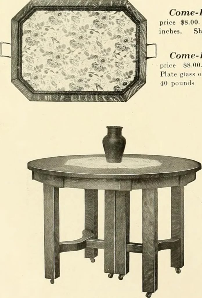 An illustration from Catalog "F" / Come-Packt Furniture Company., 1910, leaf 29