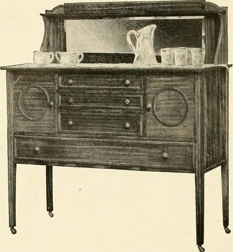 An illustration from Catalog "F" / Come-Packt Furniture Company., 1910, leaf 35