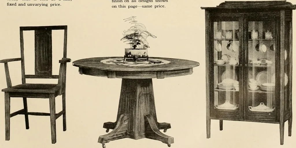 An illustration from Catalog "F" / Come-Packt Furniture Company., 1910, leaf 36