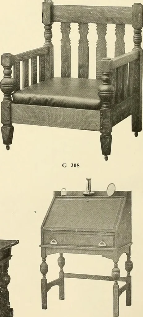 An illustration from Catalog "F" / Come-Packt Furniture Company., 1910, leaf 41