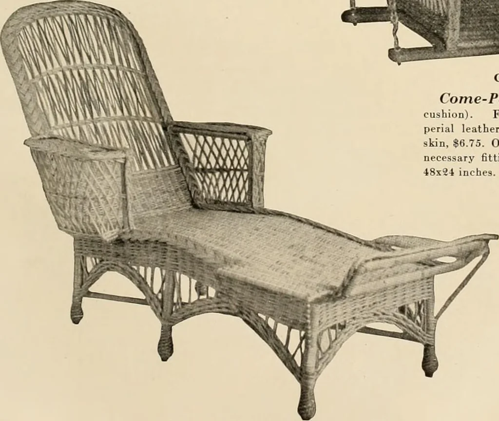 An illustration from Catalog "F" / Come-Packt Furniture Company., 1910, leaf 48