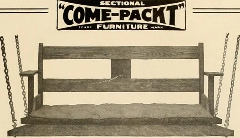 An illustration from Catalog "F" / Come-Packt Furniture Company., 1910, leaf 8