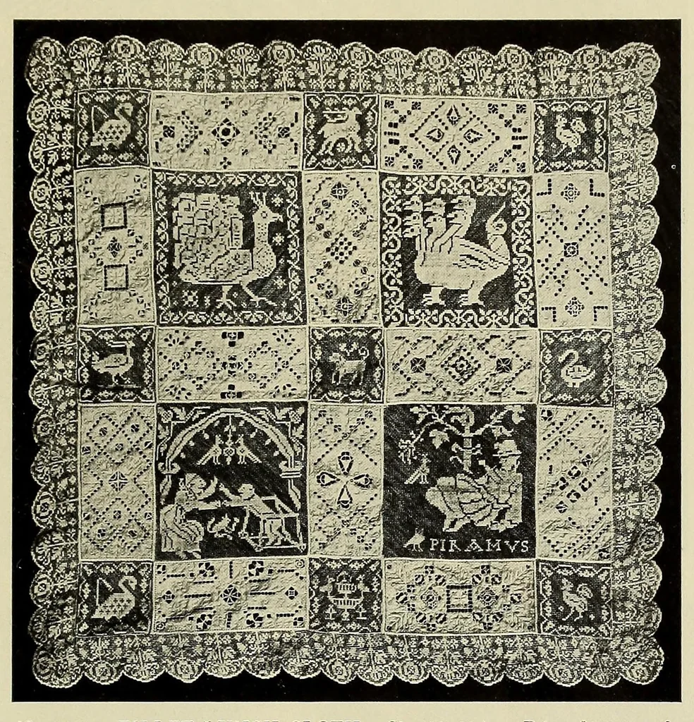 An illustration from Catalog from the John M. Crapo's Linen Store, 1900, leaf 17