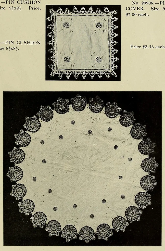 An illustration from Catalog from the John M. Crapo's Linen Store, 1900, leaf 25