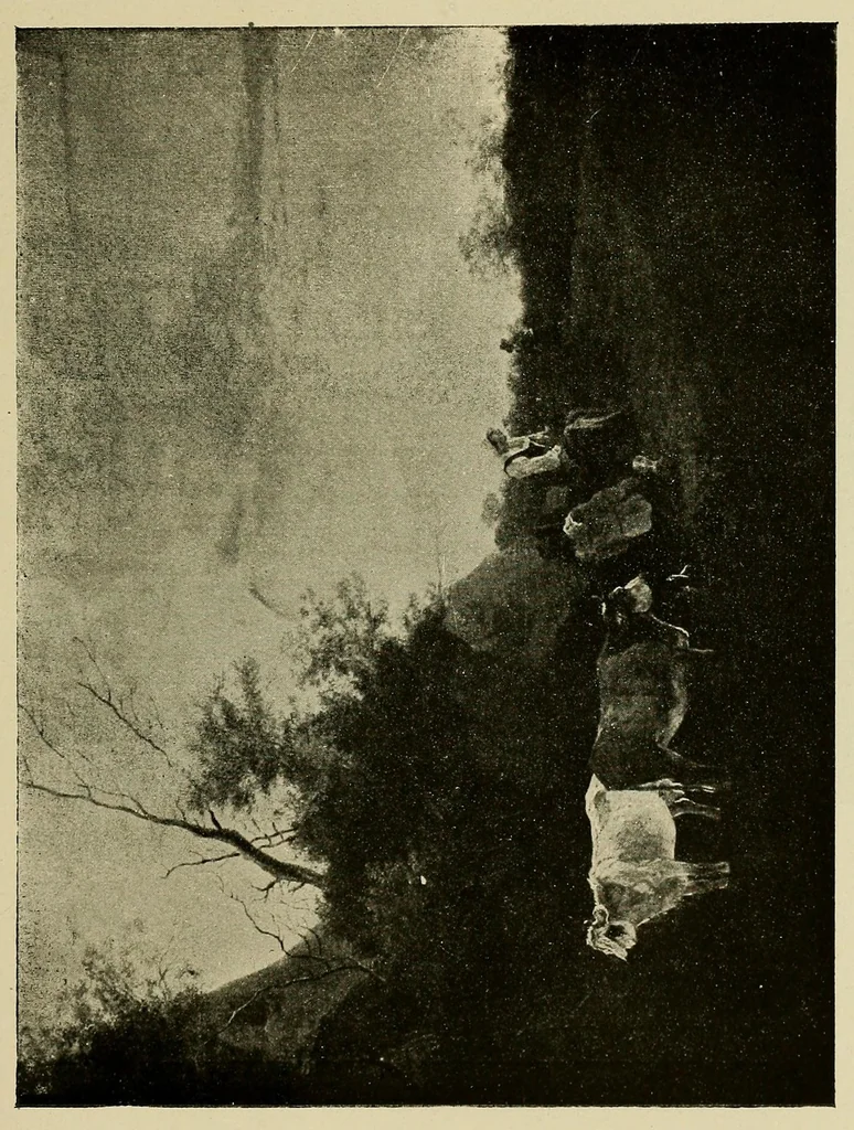 An illustration from Catalogo de las pinturas y dibujos de la Colección Pani;, 1921, leaf 115