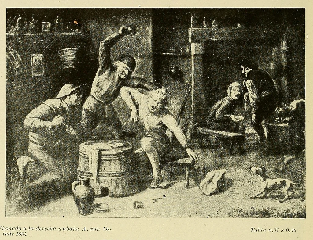 An illustration from Catalogo de las pinturas y dibujos de la Colección Pani;, 1921, leaf 124