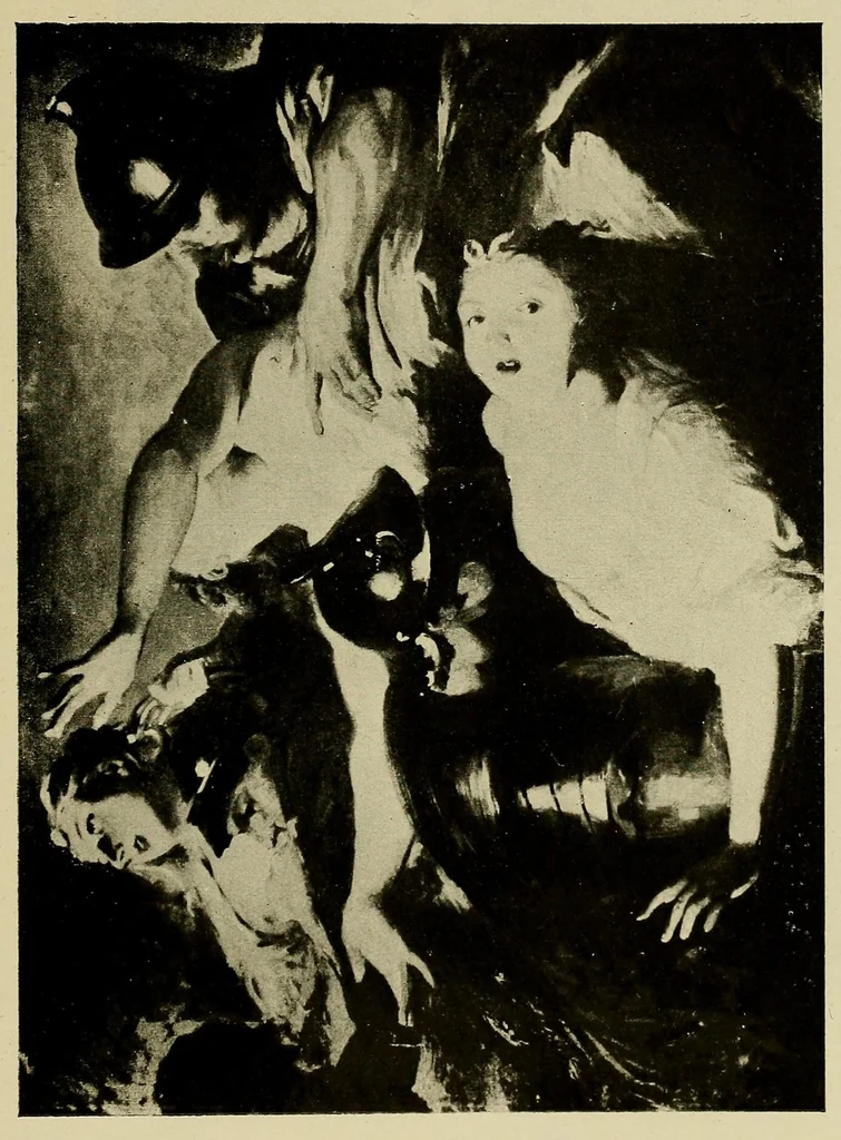 An illustration from Catalogo de las pinturas y dibujos de la Colección Pani;, 1921, leaf 141