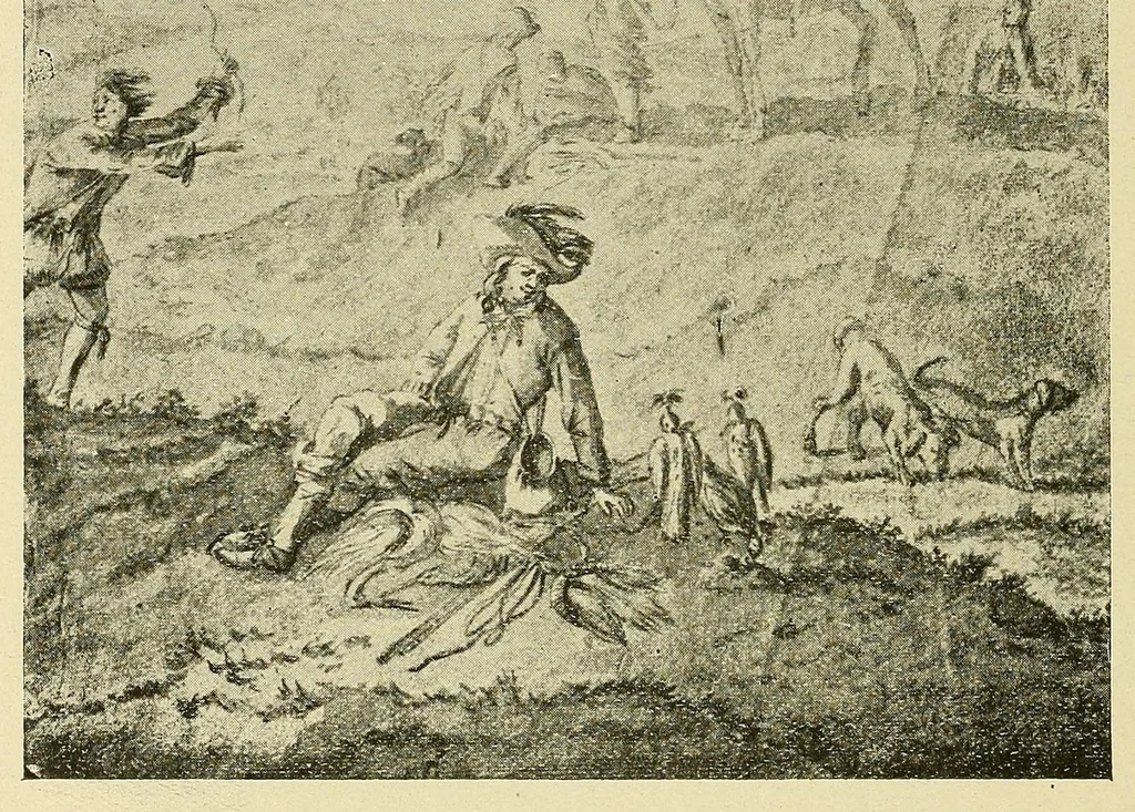 An illustration from Catalogo de las pinturas y dibujos de la Colección Pani;, 1921, leaf 174