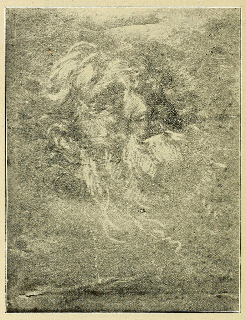 An illustration from Catalogo de las pinturas y dibujos de la Colección Pani;, 1921, leaf 180