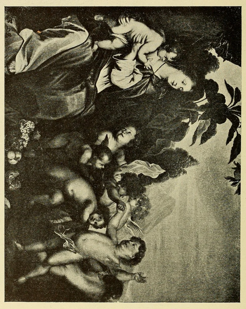 An illustration from Catalogo de las pinturas y dibujos de la Colección Pani;, 1921, leaf 94