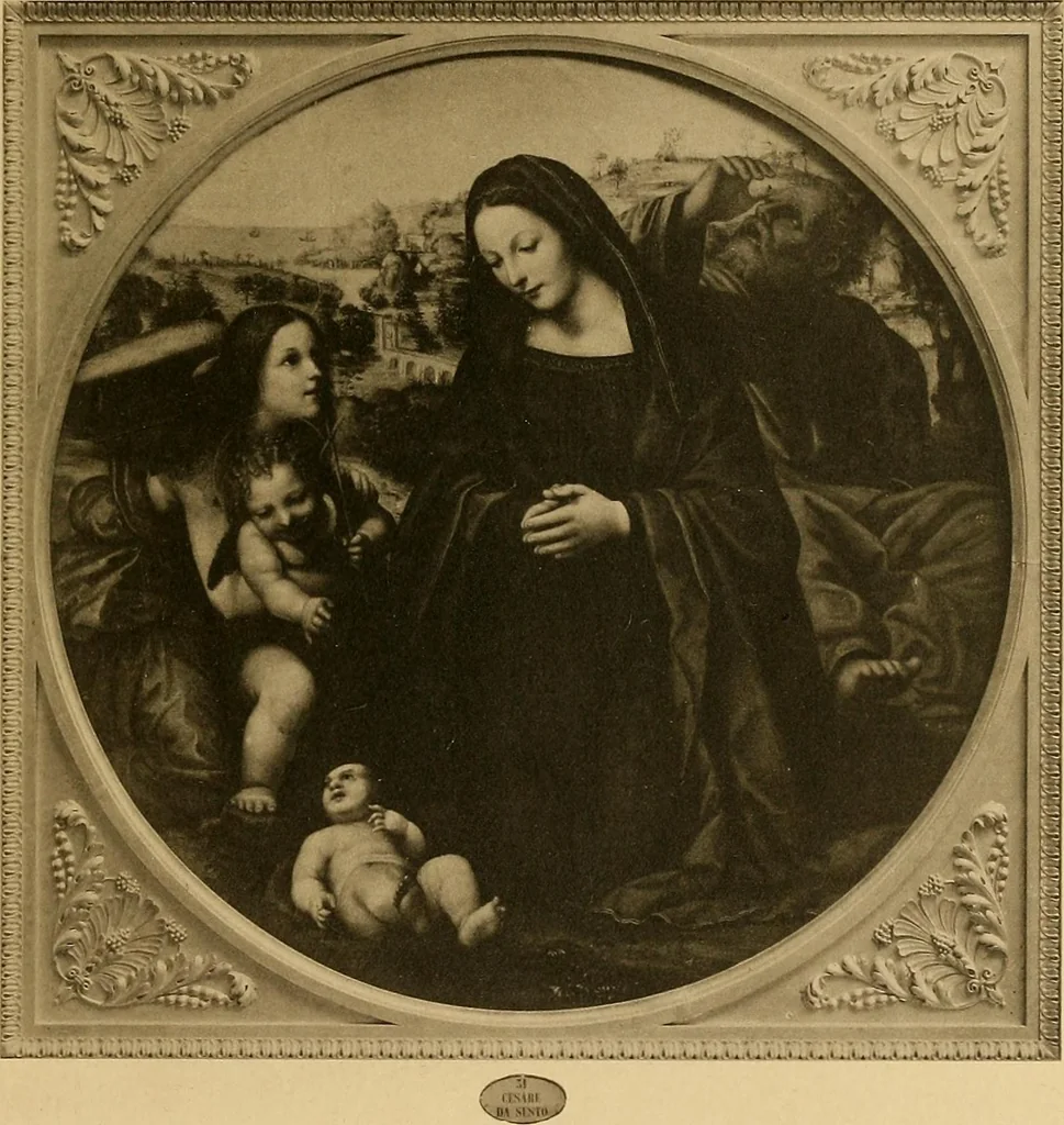 An illustration from Catalogo della Pinacoteca Scarpa di Motta di Livenza : quadri dei più celebri autori italiani ... : di cui la vendita al pubblico incanto avrà luogo in Milano ... 14 novembre 1895 e giorno seguente .., 1895, leaf 30