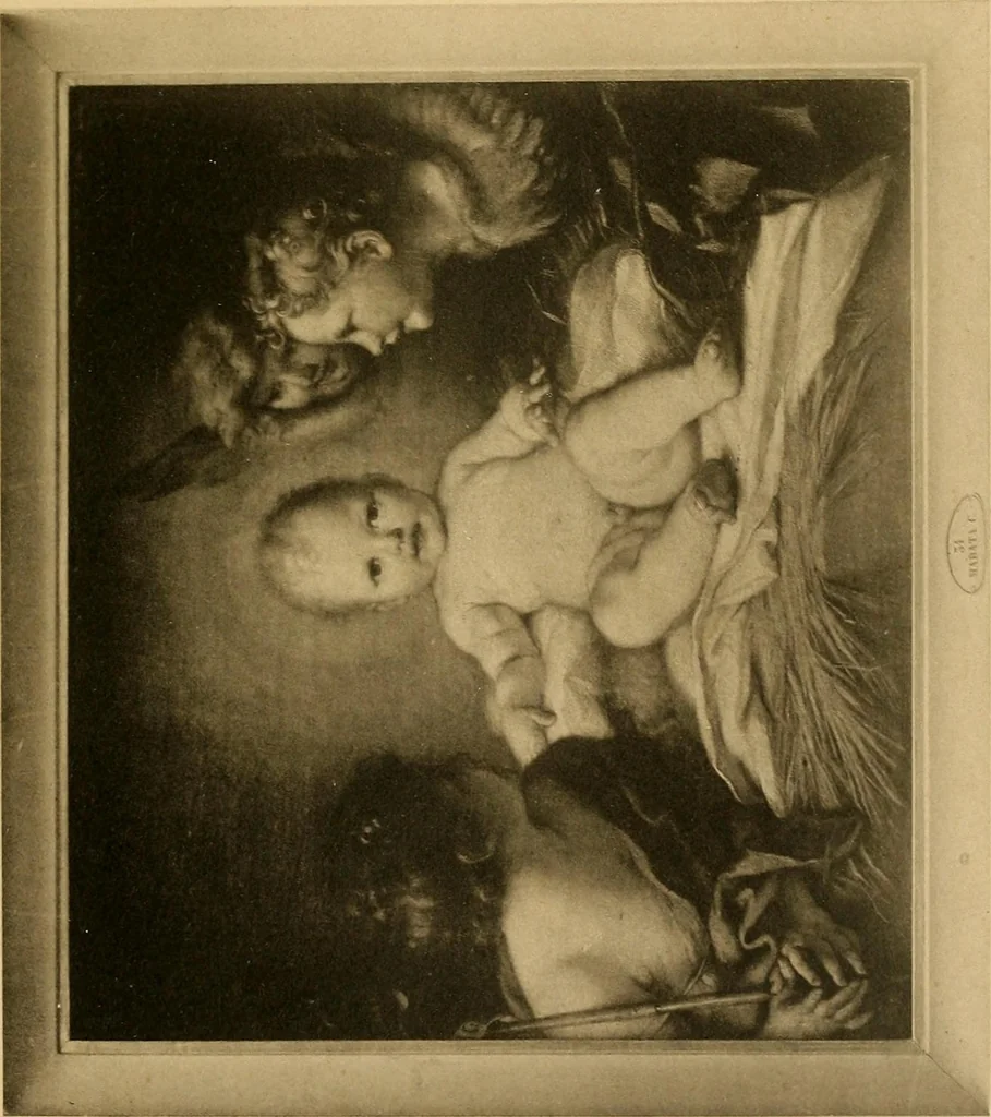 An illustration from Catalogo della Pinacoteca Scarpa di Motta di Livenza : quadri dei più celebri autori italiani ... : di cui la vendita al pubblico incanto avrà luogo in Milano ... 14 novembre 1895 e giorno seguente .., 1895, leaf 42