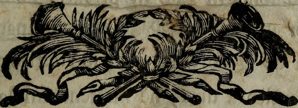 An illustration from Catalogo delle pitture che si conservano nelle chiese di Pesaro, 1783, leaf 2