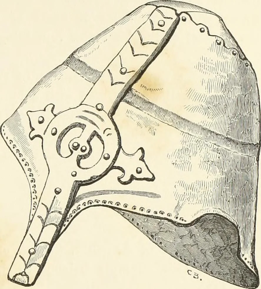 An illustration from A catalog of the antiquities and works of art, exhibited at Ironmongers' Hall, London, in the month of May, 1861, 1869, leaf 208