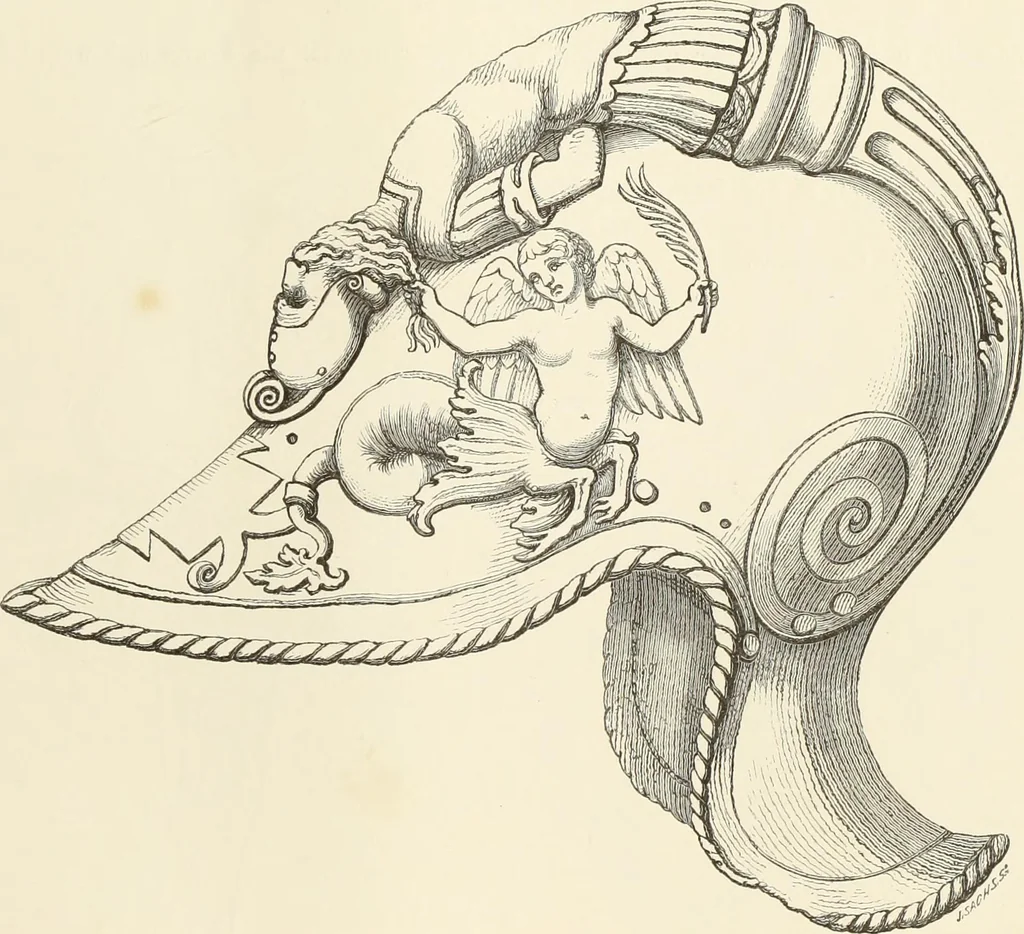 An illustration from A catalog of the antiquities and works of art, exhibited at Ironmongers' Hall, London, in the month of May, 1861, 1869, leaf 238