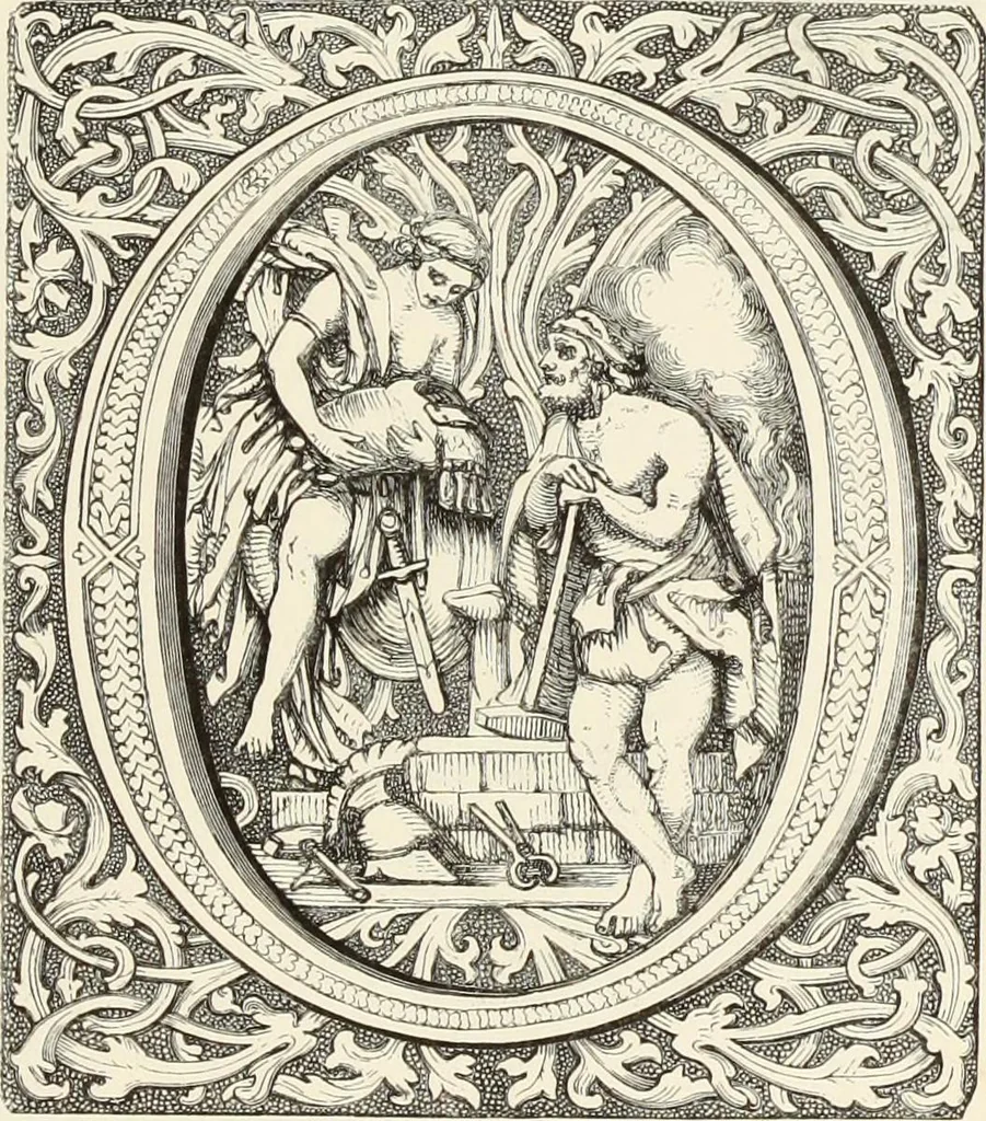 An illustration from A catalog of the antiquities and works of art, exhibited at Ironmongers' Hall, London, in the month of May, 1861, 1869, leaf 30