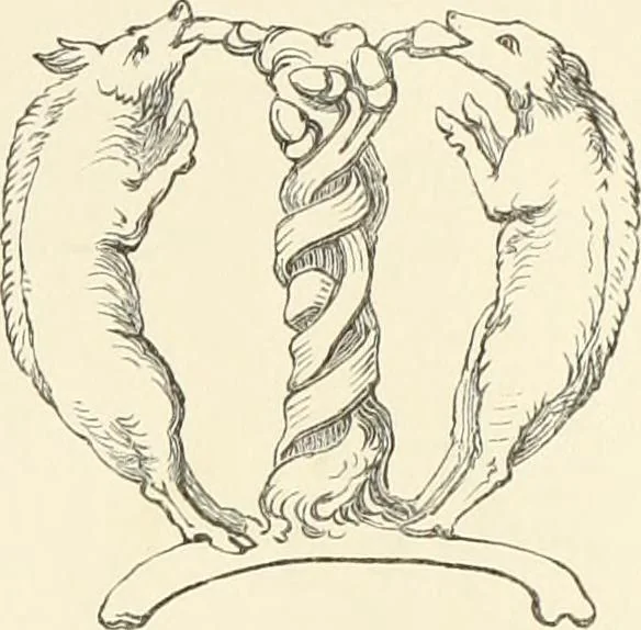 An illustration from A catalog of the antiquities and works of art, exhibited at Ironmongers' Hall, London, in the month of May, 1861, 1869, leaf 308