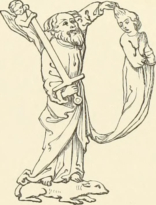 An illustration from A catalog of the antiquities and works of art, exhibited at Ironmongers' Hall, London, in the month of May, 1861, 1869, leaf 308