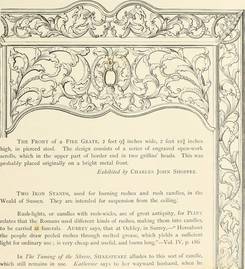 An illustration from A catalog of the antiquities and works of art, exhibited at Ironmongers' Hall, London, in the month of May, 1861, 1869, leaf 42