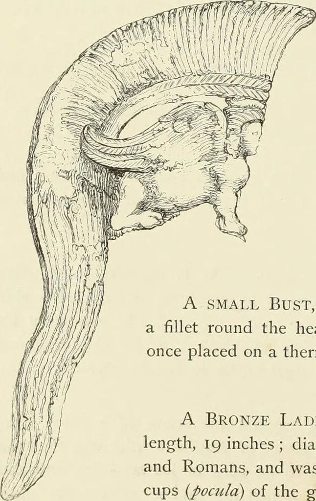 An illustration from A catalog of the antiquities and works of art, exhibited at Ironmongers' Hall, London, in the month of May, 1861, 1869, leaf 57
