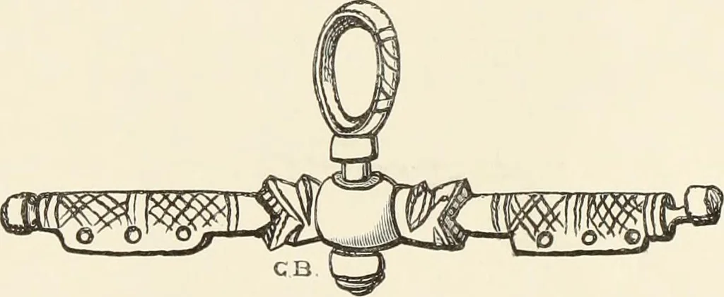 An illustration from A catalog of the antiquities and works of art, exhibited at Ironmongers' Hall, London, in the month of May, 1861, 1869, leaf 66