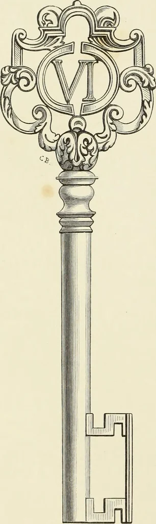 An illustration from A catalog of the antiquities and works of art, exhibited at Ironmongers' Hall, London, in the month of May, 1861, 1869, leaf 73