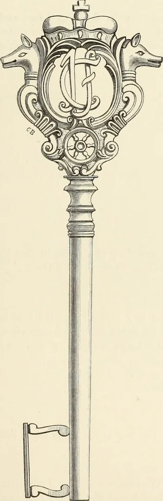 An illustration from A catalog of the antiquities and works of art, exhibited at Ironmongers' Hall, London, in the month of May, 1861, 1869, leaf 74