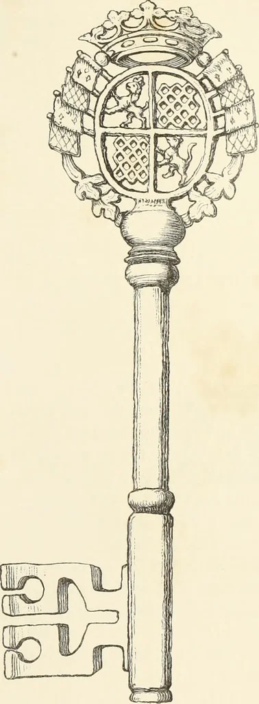An illustration from A catalog of the antiquities and works of art, exhibited at Ironmongers' Hall, London, in the month of May, 1861, 1869, leaf 78