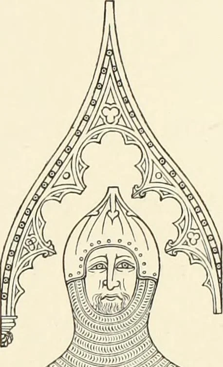 An illustration from A catalog of the antiquities and works of art, exhibited at Ironmongers' Hall, London, in the month of May, 1861, 1869, leaf 108