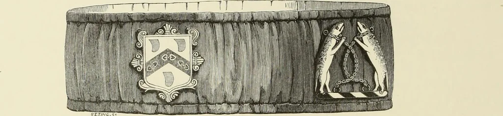 An illustration from A catalog of the antiquities and works of art, exhibited at Ironmongers' Hall, London, in the month of May, 1861, 1869, leaf 129