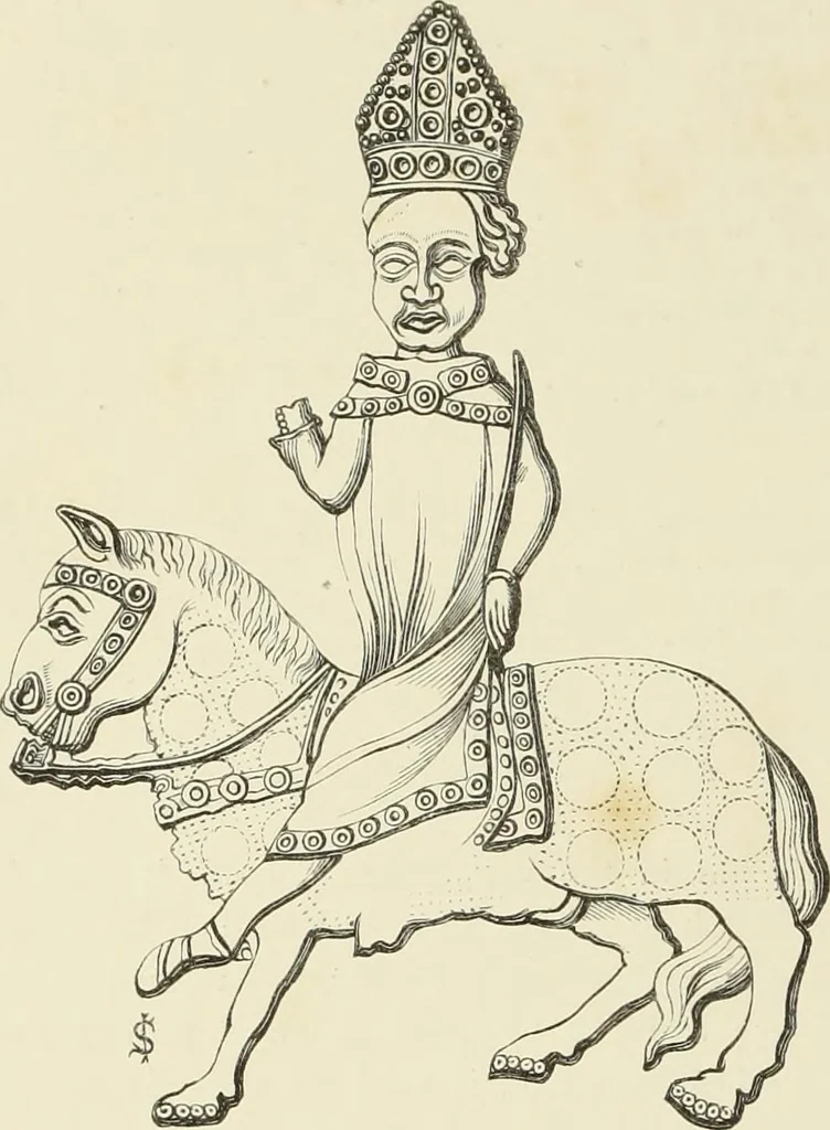 An illustration from A catalog of the antiquities and works of art, exhibited at Ironmongers' Hall, London, in the month of May, 1861, 1869, leaf 13