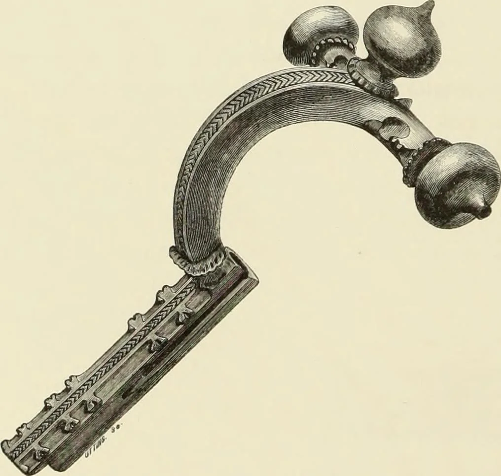 An illustration from A catalog of the antiquities and works of art, exhibited at Ironmongers' Hall, London, in the month of May, 1861, 1869, leaf 133